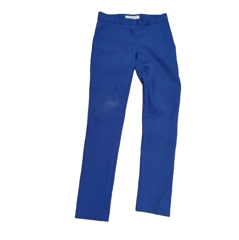 Stella McCartney Cropped Pants EU 38 or US 8 Slim Fit Royal Blue CELEB STYLE - Picture 2 of 4